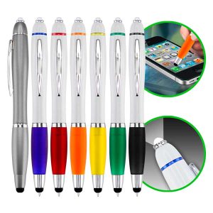 Lápiz Screen Touch Wind Stella con luz LED