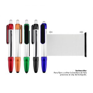 Lápiz Bandera Touch