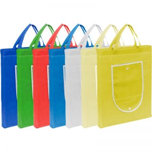 Bolsa Ecológica Plegable Con Bolsillo