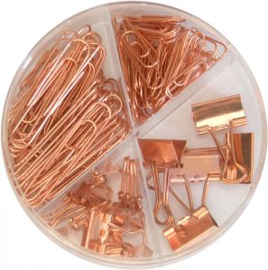 Set de Clips y Sujeta Papeles «Baham»