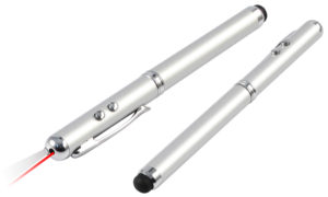Boligrafo touch laser 4 en 1