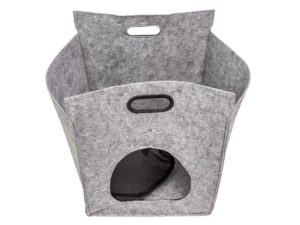 Bolsa de fieltro porta-mascotas