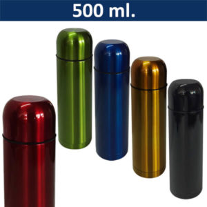 Termo acero inoxidable colores