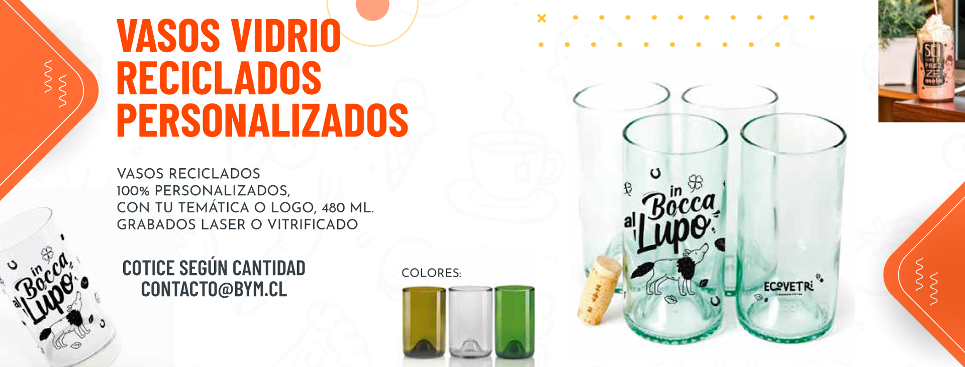 Banner vasos reciclados Sebastian