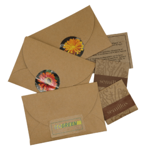 Kit 17 Sobre con Semillas