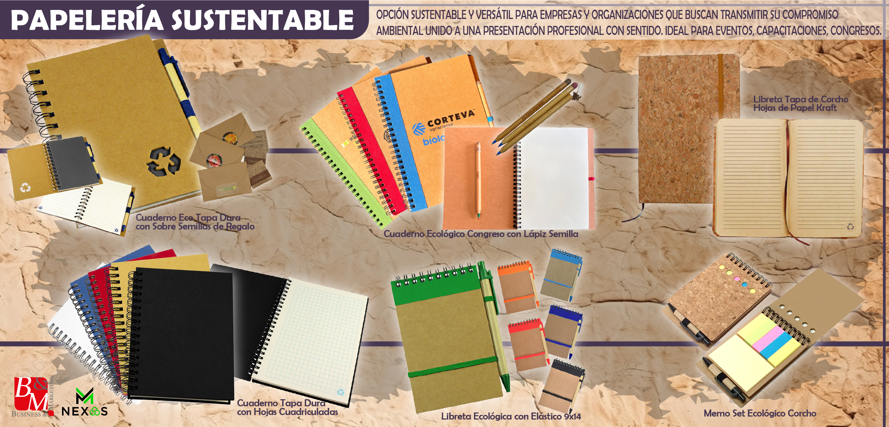 Banner Papelería Sustentable